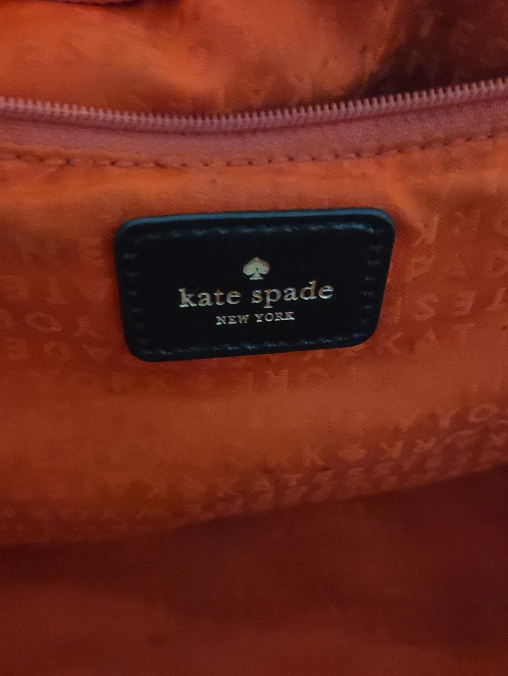 kate spade Larfe Black and Cream Floral Dome Shoulder Bag with Gold Hardware - Picture 10 of 11